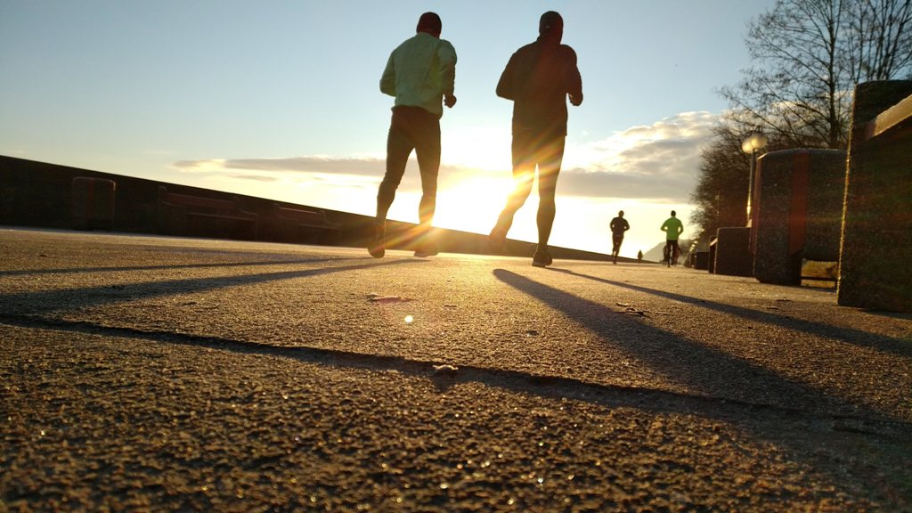 Marathon Training Dublin Early morning